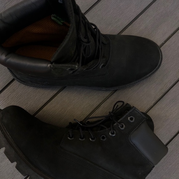 Timberland Other - Black timberland men’s waterproof boots size 8